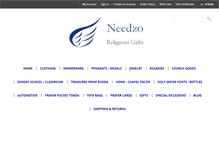 Tablet Screenshot of needzoreligiousgifts.com